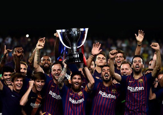 Messi fires Barcelona to 26th La Liga title QED.NG