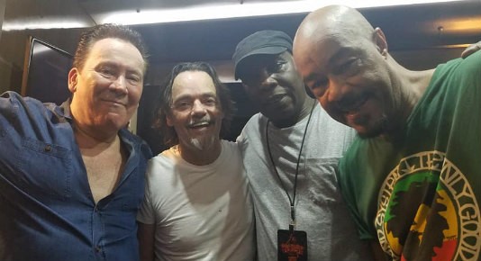 Ub40 Founding Member Tope Babayemi Meets Former Band Mates In Us Qed Ng