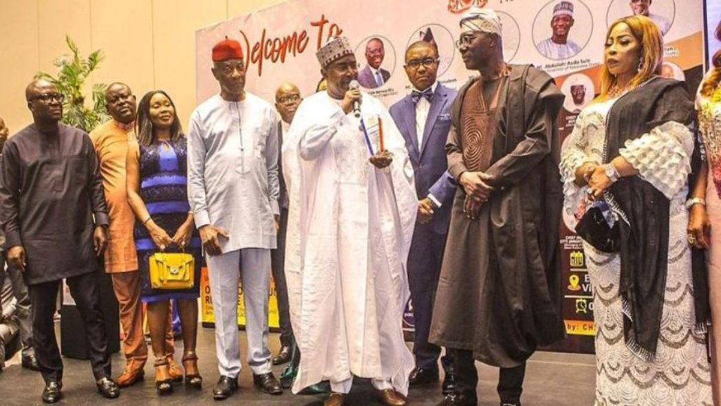 Marwa, Duke, Sanwo-olu Meet At Champion Newspapers Awards In Lagos - Qed.ng