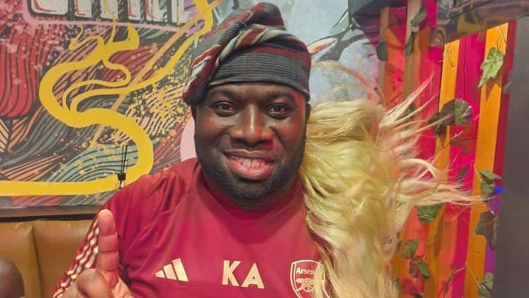 Die-hard Arsenal fan Kelechi Anyikude attends Prophet Odumeje’s London show